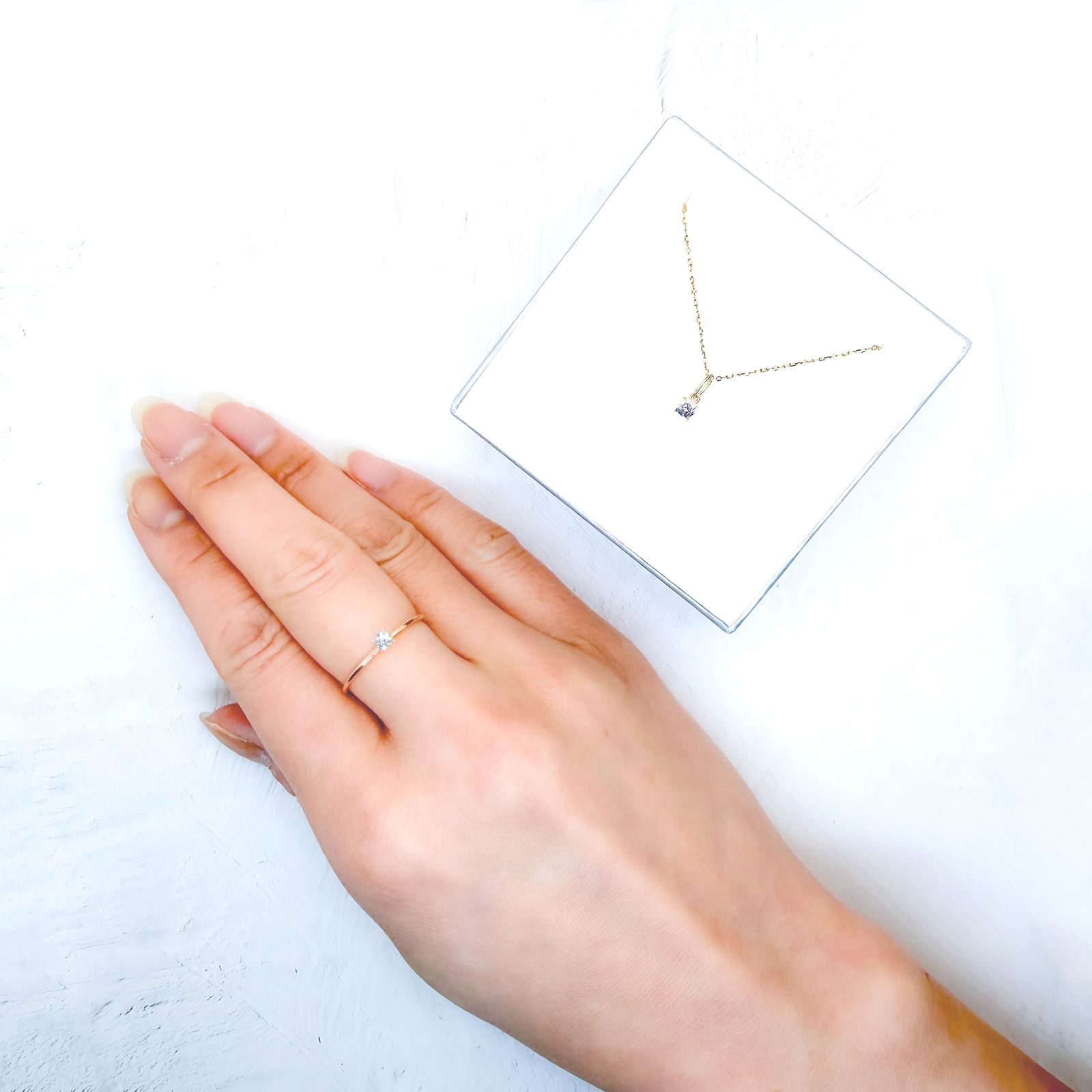 ◇ペアセット◇シルキーダイヤモンド 0.18ct(2pcs合計) / 2.8-2.9x2.8-2.9mm前後 [260431961]