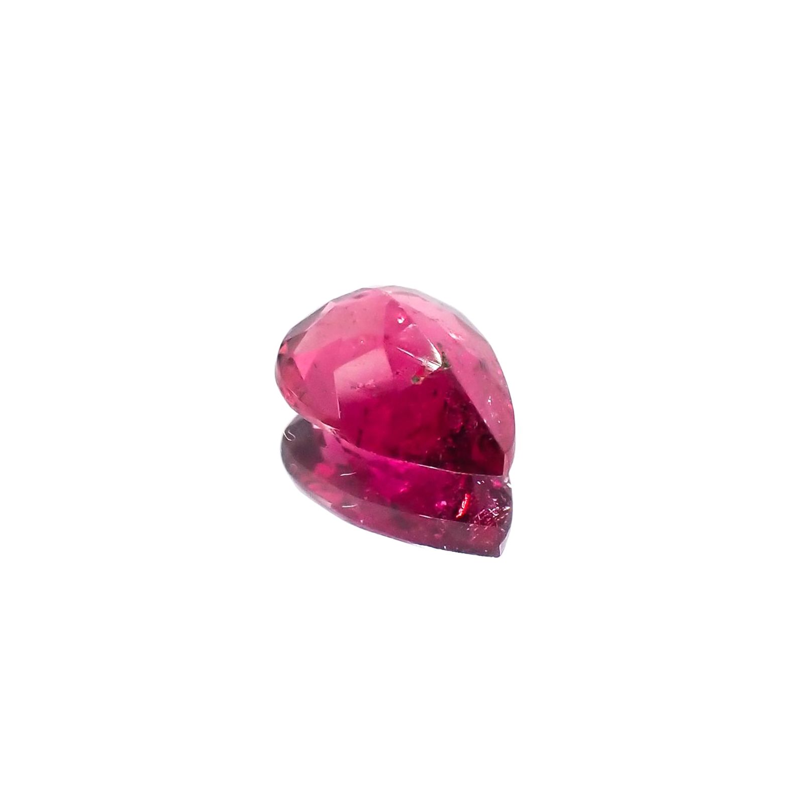 パープルトルマリン(宝石名パープル・トルマリン)ブラジル産 識別済 0.98ct / 8.1x6mm前後 [260323897]