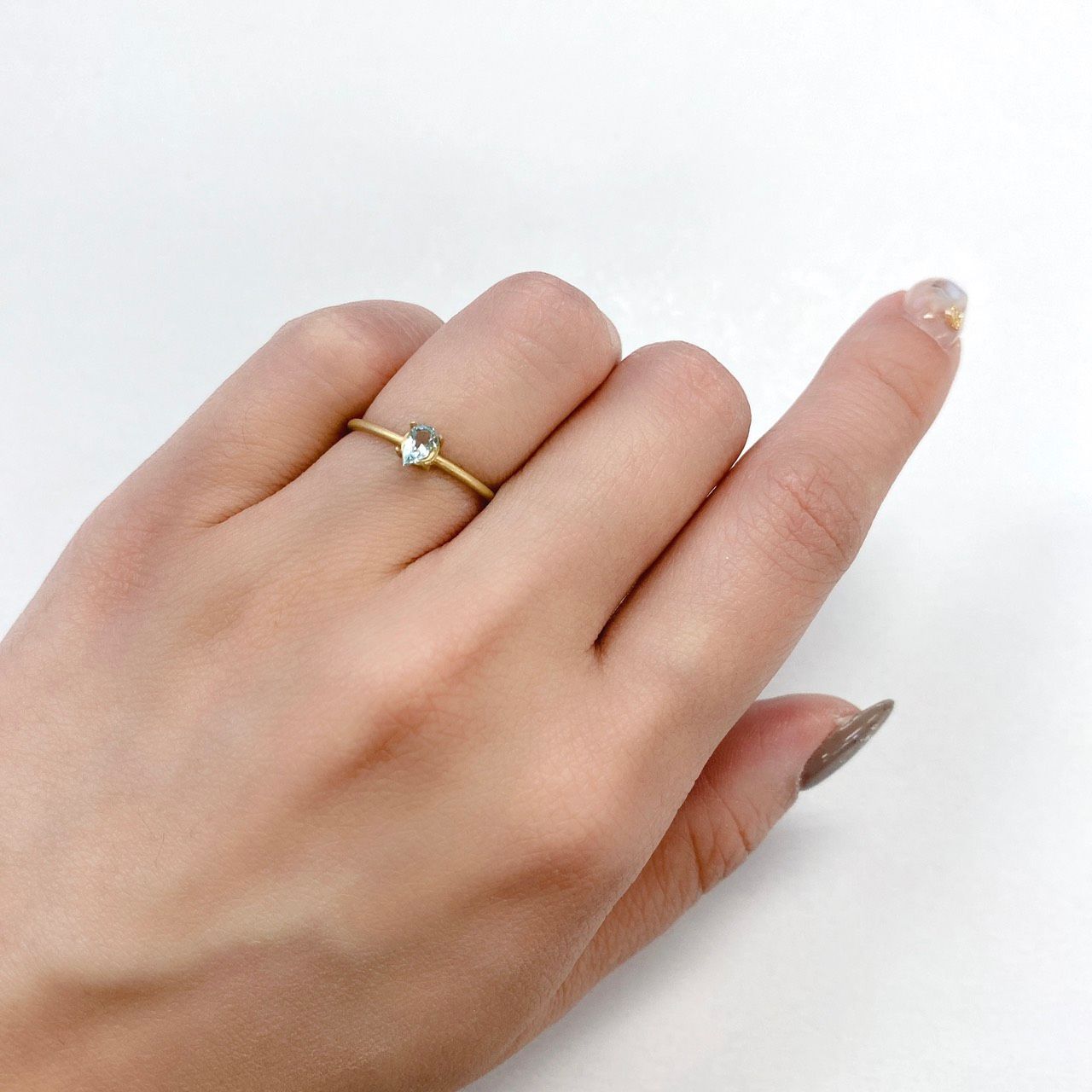 ミントベリル(グリーンベリル) ブラジル産 ルース 0.2ct[21059713]4.8×3mm前後