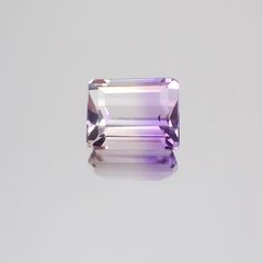 アワーグラスアメジスト(宝石名バイカラー・クォーツ)モロッコ産 3.75ct 識別済[231124280]10.3x8.2mm前後
