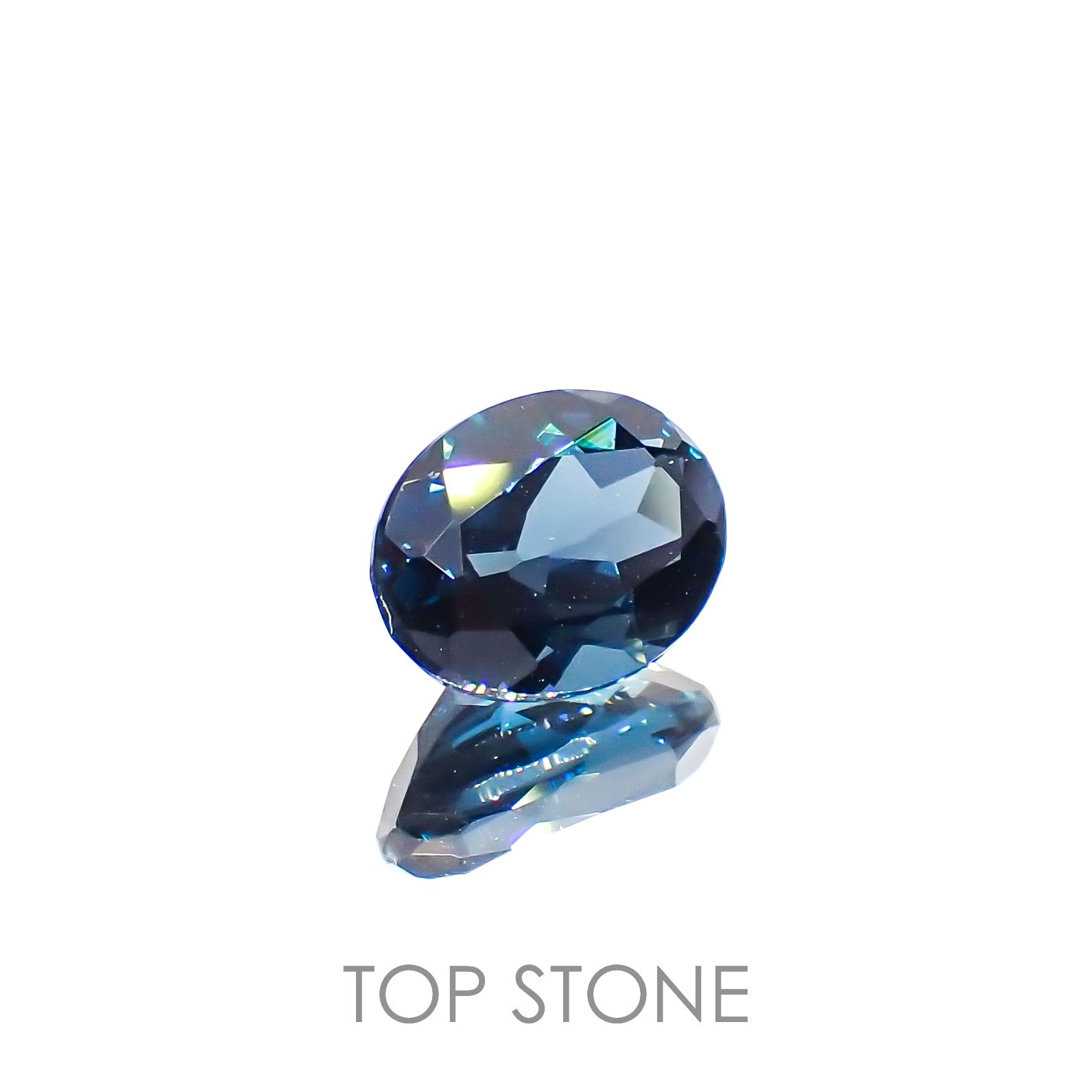 ロンドンブルートパーズ ブラジル産 1.60ct[221219304]8.1x6mm前後