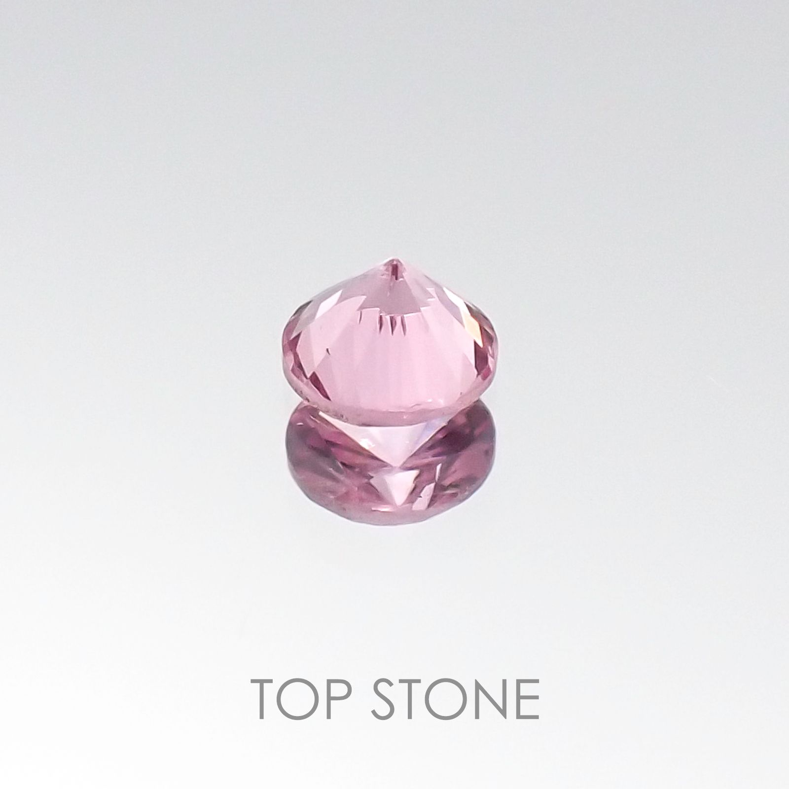 ピンクスピネル(宝石名ピンク・スピネル) タンザニア産 0.17ct 識別済[20106033]3.3×3.3mm前後