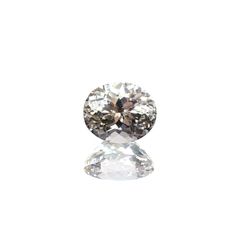ゾイサイト 非加熱(宝石名ゾイサイト)タンザニア産 ソ付(彩珠) 0.846ct / 6.1x5.1mm前後 [221018875]