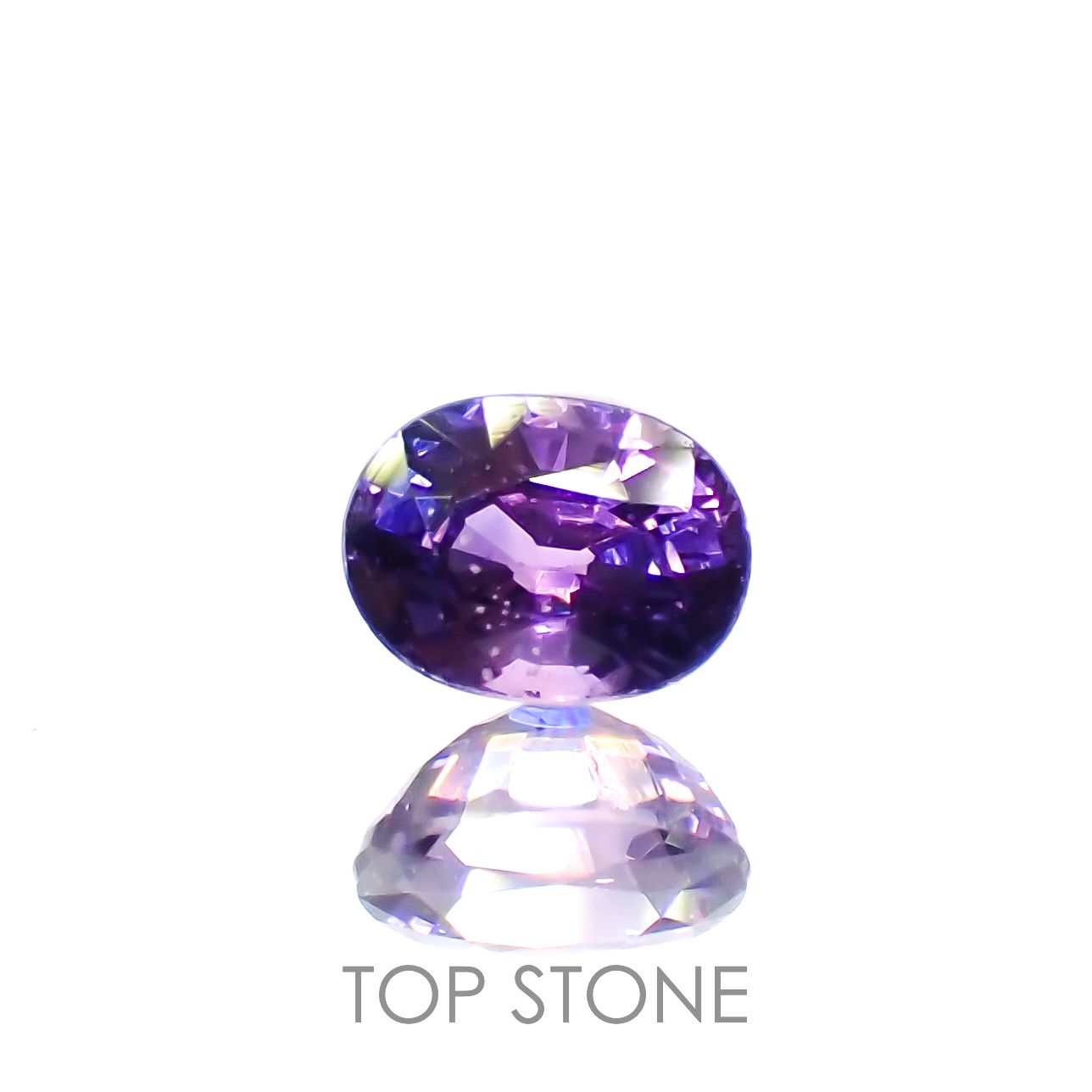 バイカラーサファイア(宝石名サファイア)マダガスカル/タンザニア産 0.28ct 識別済[230320907]4x3mm前後
