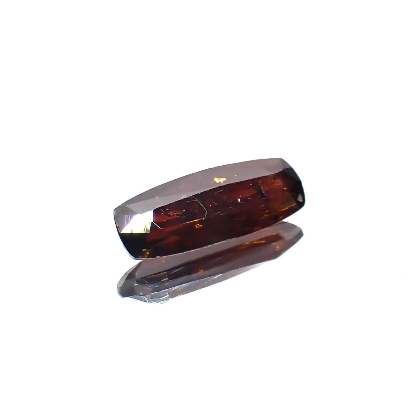 ルチル単結晶 ブラジル産 0.95ct[230119831]9.8x3.7mm前後
