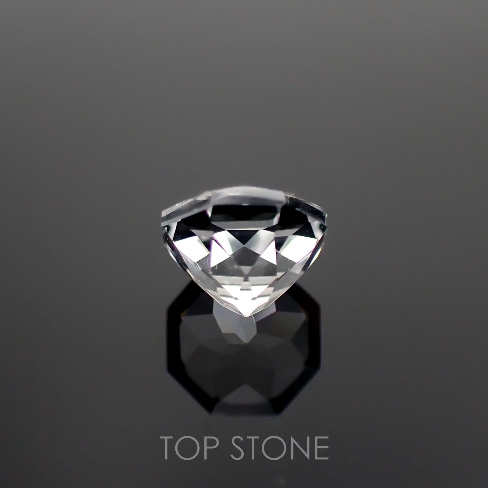 ◇オクタゴンカット◇ホワイトトパーズ ブラジル産 1.27ct[221018495]6.1x6.1mm前後