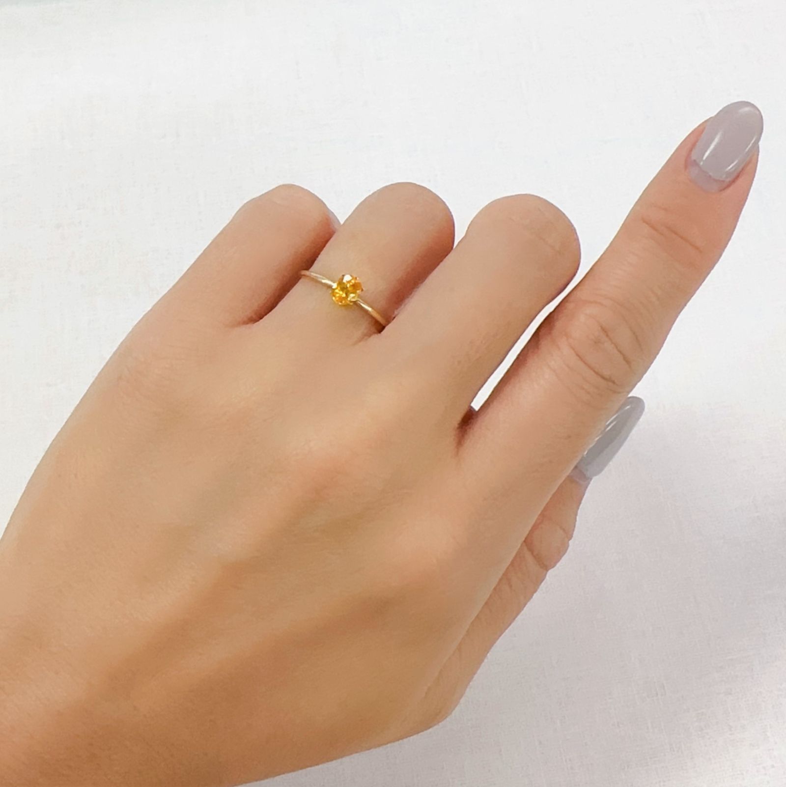 スペサルティンガーネット ナイジェリア産 0.45ct[230923379]5x3.9mm前後