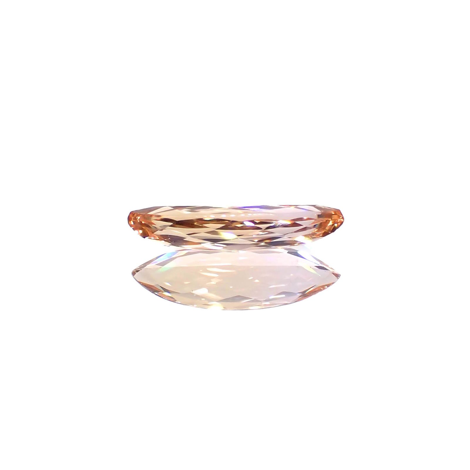 バイカラートパーズ ブラジル産 2.34ct[230521921]16.1x5.3mm前後