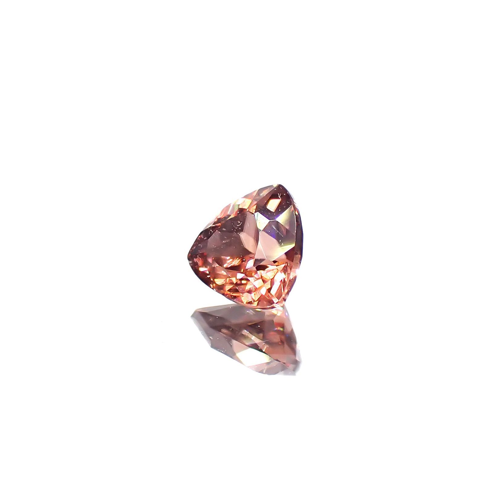 ピンクジルコン スリランカ/カンボジア産 0.63ct [240627916]4.8x4.8mm前後