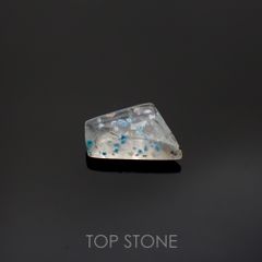 ◇バフカット◇パライバクォーツ ブラジル産 1.31ct[220115031]9.5x6.7mm前後