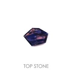 ◇カスタムカット◇ウィンザーサファイア(宝石名サファイア)タンザニア・ウィンザー産 1.27ct 識別済[220115379]8.7x6.1mm前後