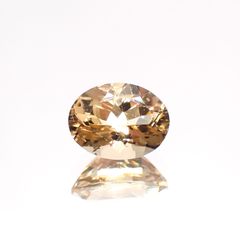 イエローベリル(宝石名イエロー・ベリル)ブラジル産 1.13ct 識別済[211113659]7.8x6mm前後