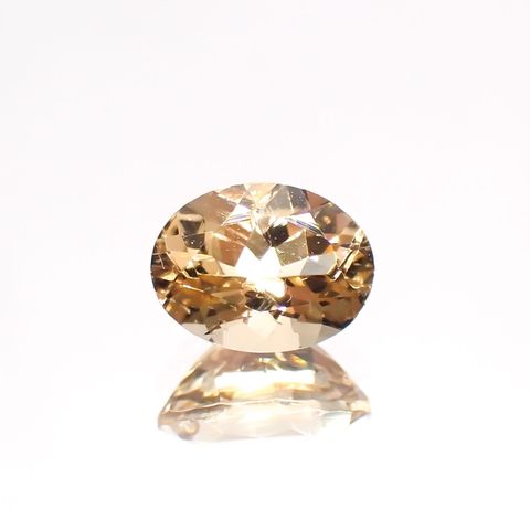 イエローベリル(宝石名イエロー・ベリル)ブラジル産 1.13ct 識別済[211113659]7.8x6mm前後