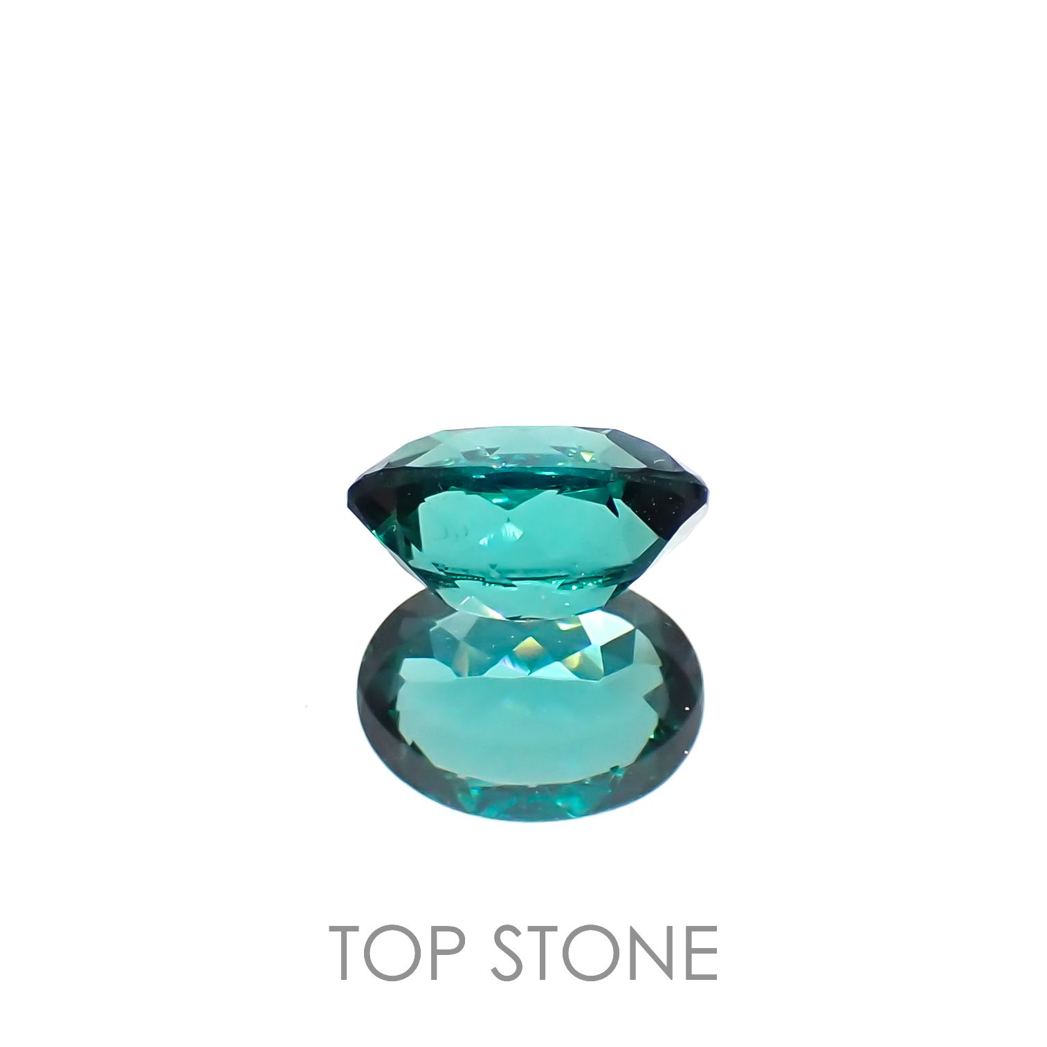 ブルーグリーントルマリン ブラジル産 0.90ct[230320975]7.1x5.2mm前後