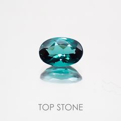 ブルートルマリン ブラジル産 ルース 0.46ct[21029723]6.1×4.2mm前後