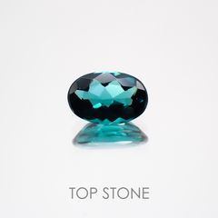 ブルートルマリン ブラジル産 ルース 0.42ct[21029722]6×4.1mm前後
