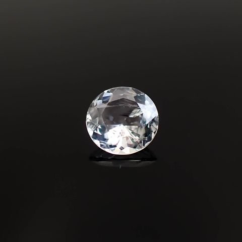 オーソクレース(宝石名ホワイト・オーソクレース)パキスタン産 0.70ct 識別済[250530442]6.6x6.6mm前後