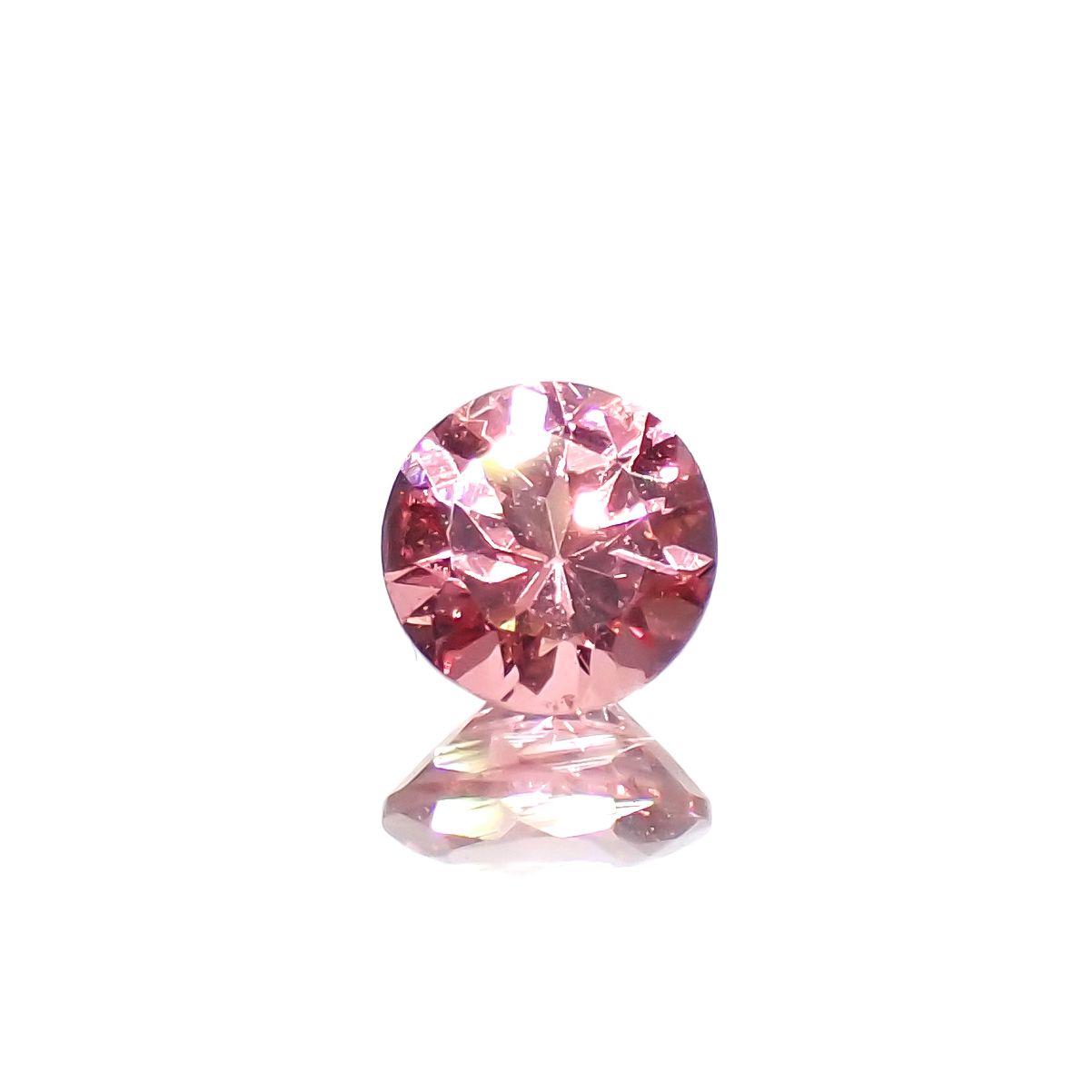 ピンクスピネル(宝石名ピンク・スピネル)タンザニア産 0.29ct 識別済[230321137]4.1x4.1mm前後
