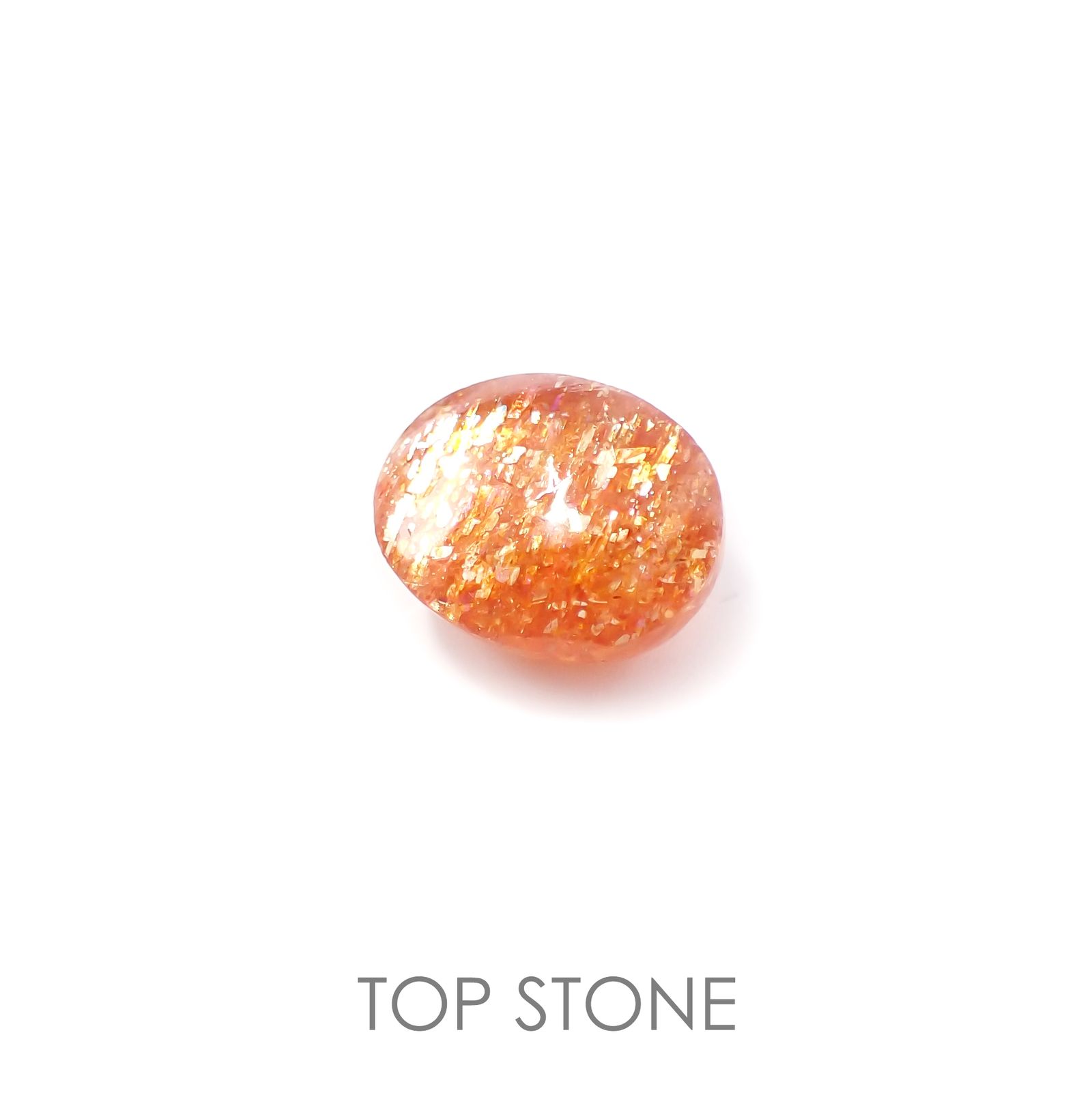 イリュージョンサンストーン タンザニア産 ルース 2.49ct[210510864]9×7.1mm前後