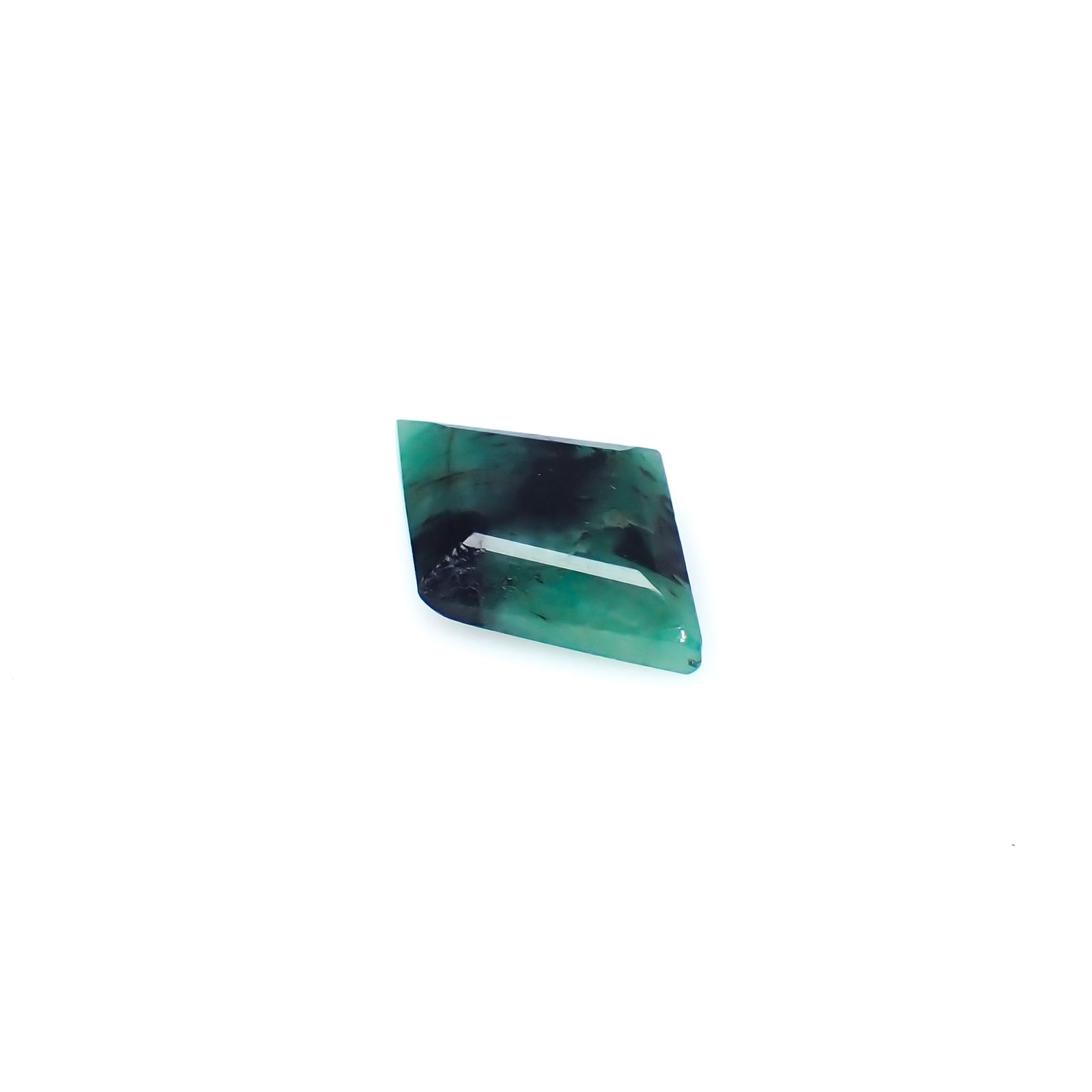 ◇カスタムカット◇エメラルド ブラジル産 3.38ct[240326473]16.8x11.1mm前後