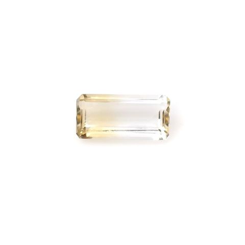 バイカラーシトリン ブラジル・ミナスジェライス州産 6.48ct / 17.5x8.3mm前後 [251026468]