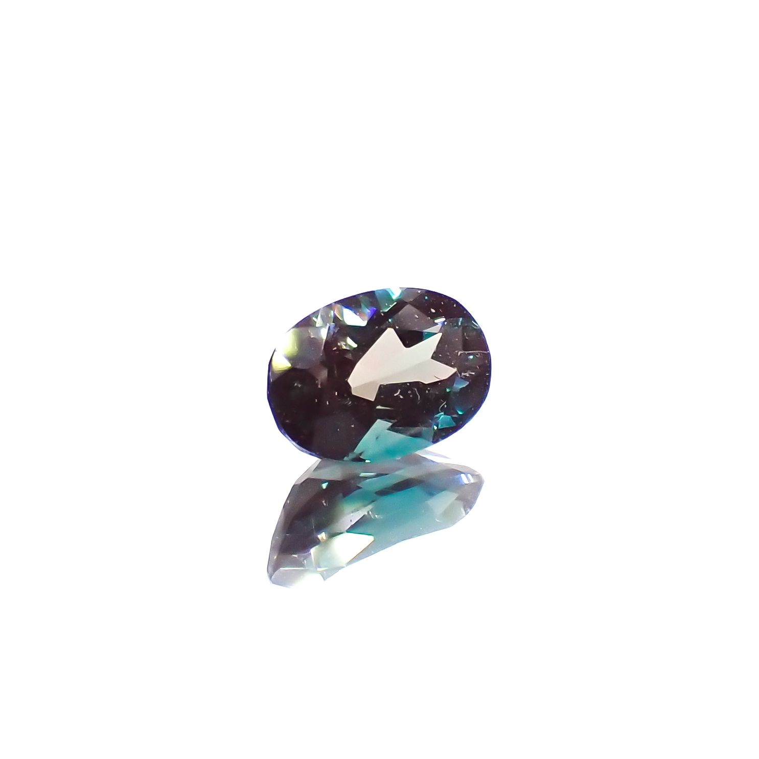カラーチェンジアンデシン モンゴル産 0.40ct[240226320]5.9x3.9mm前後