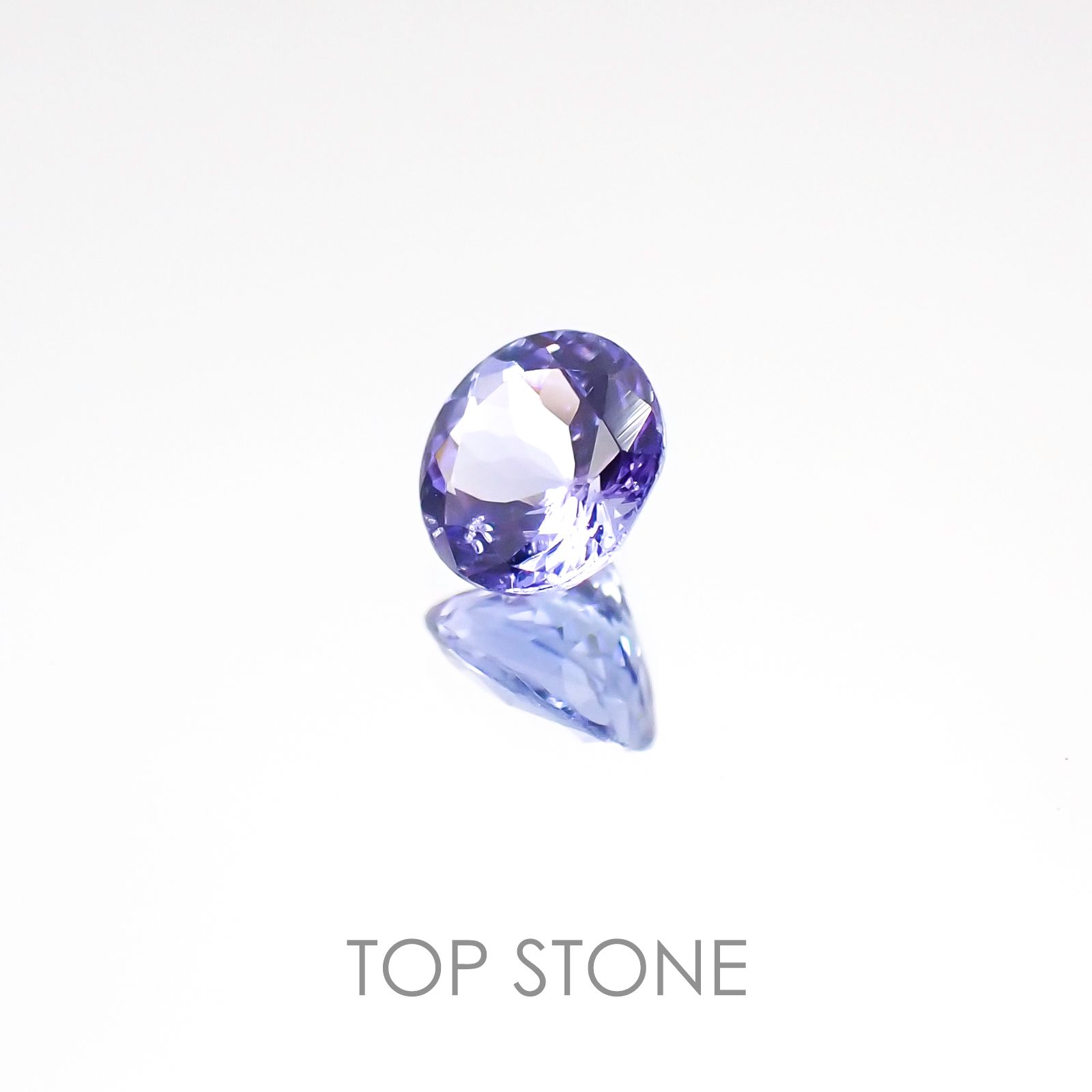 タンザナイト(ゾイサイト) タンザニア産 ルース 0.49ct[20117195]5×4.9mm前後