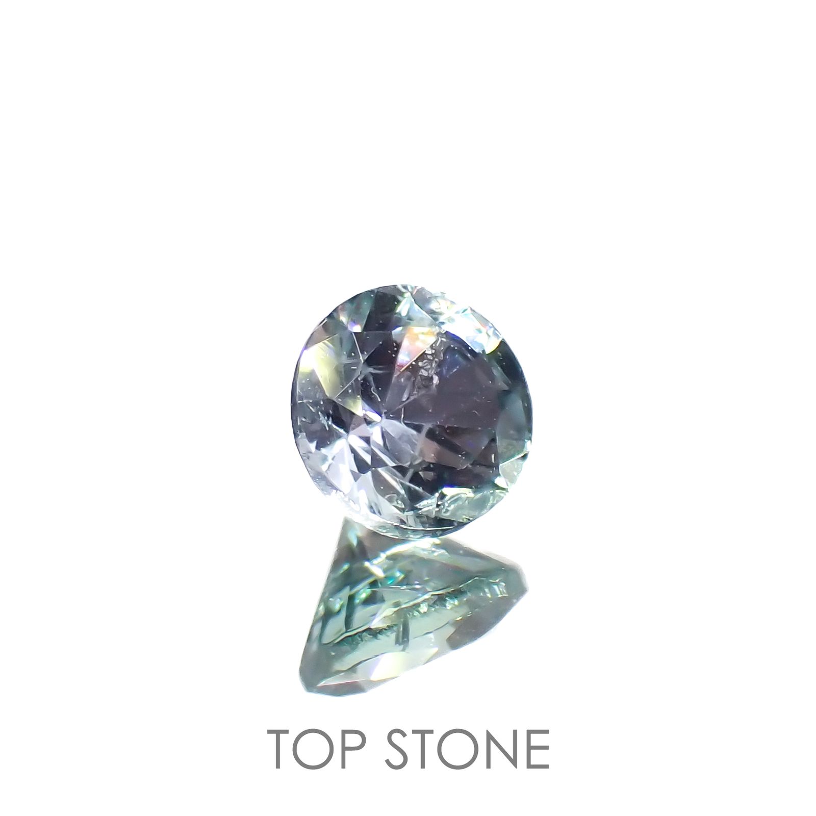 ブルーグリーンコーネルピン(宝石名コーネルピン)タンザニア産 0.29ct 識別済[221219228]4x4mm前後