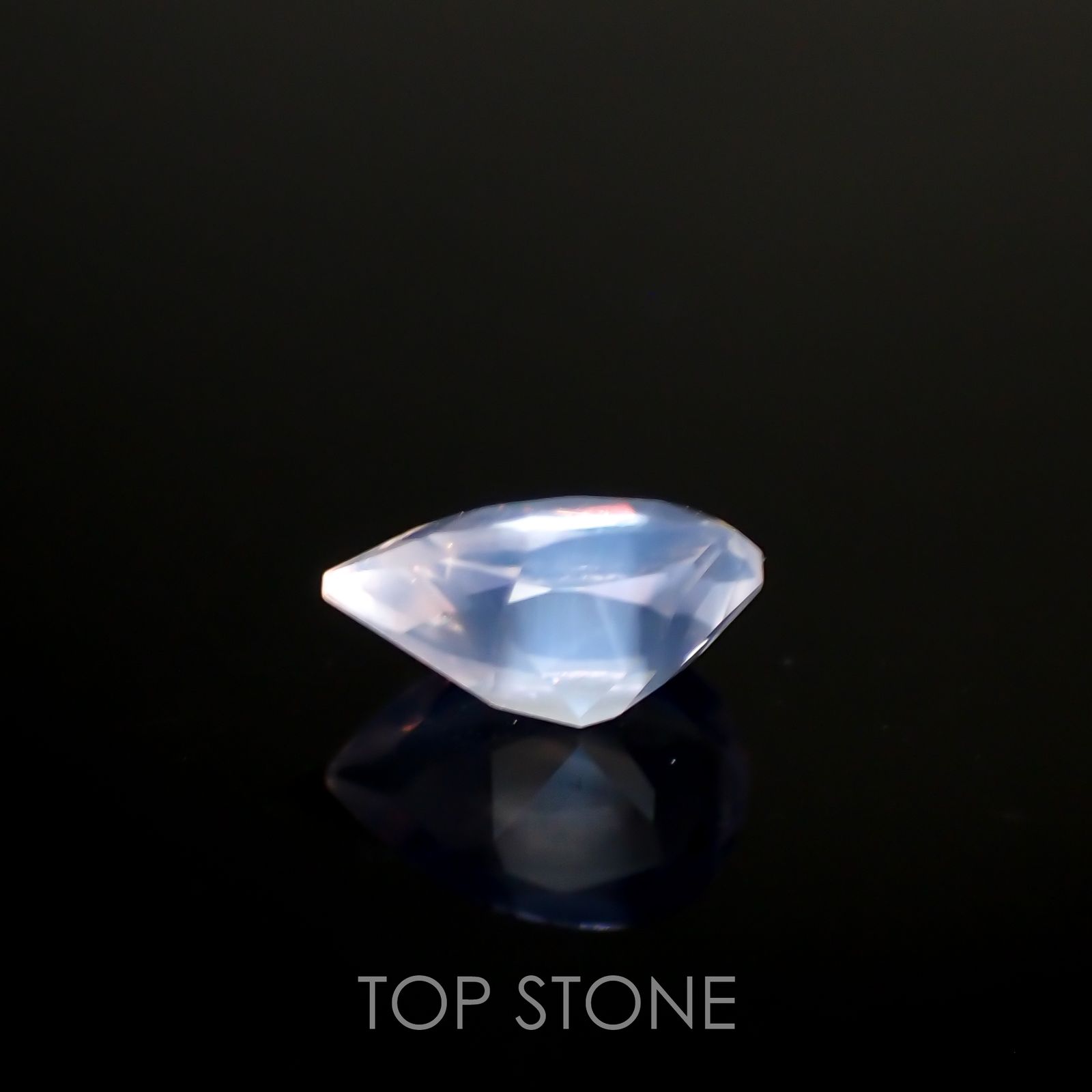 ムーンストーン(宝石名ムーンストーン)インド/スリランカ産 0.58ct 識別済[211113669]7.1x5mm前後