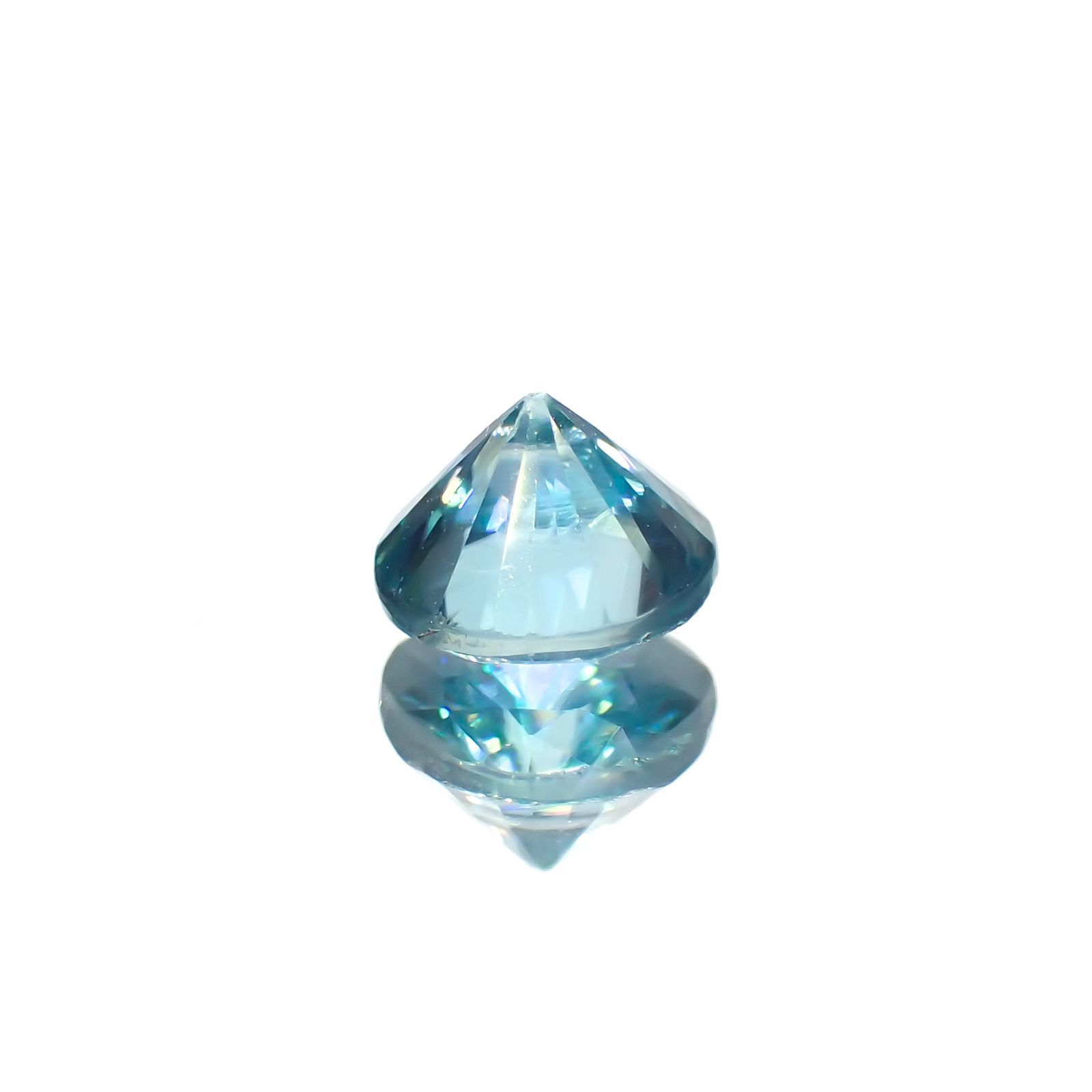 ブルージルコン カンボジア産 0.79ct[230220511]5x5mm前後