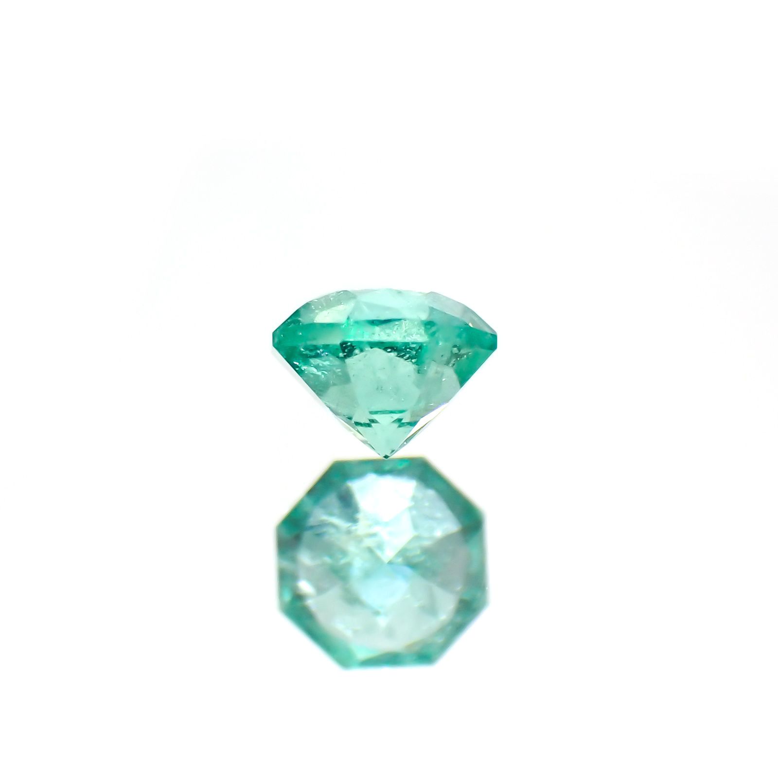 ◇オクタゴンカット◇エメラルド(宝石名エメラルド)ザンビア産 0.13ct ...