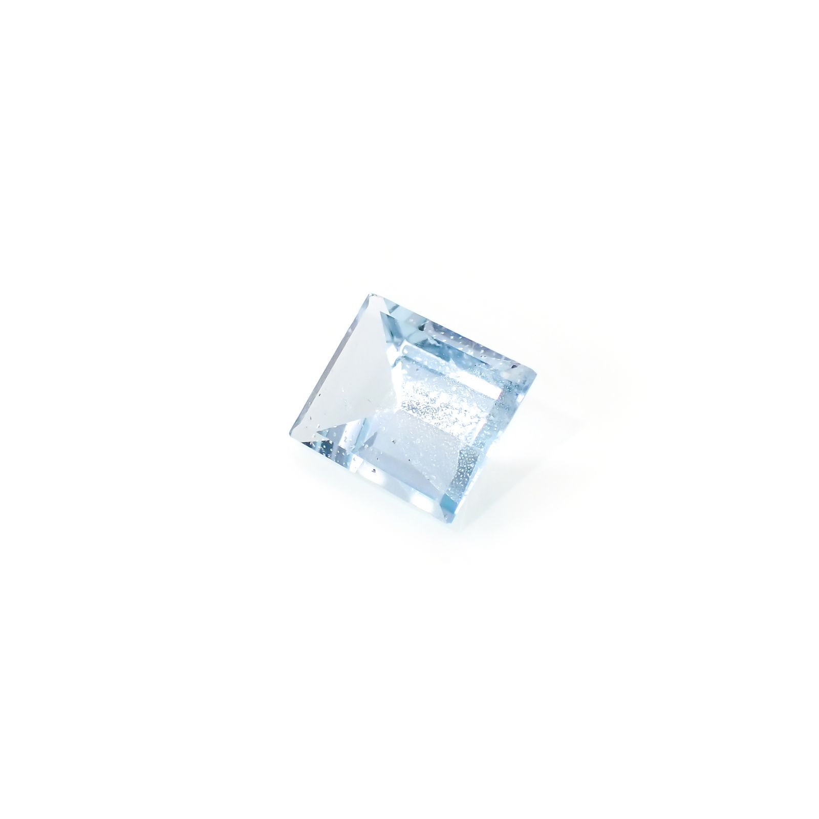 ◇ミラーカット◇アクアマリン モザンビーク産 1.97ct[240226104]9x7.3mm前後