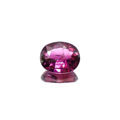 パープルサファイア(宝石名バイオレット・サファイア) カシミール地方産 1.236ct ソ付(彩珠)[210510234]7.3×6mm前後
