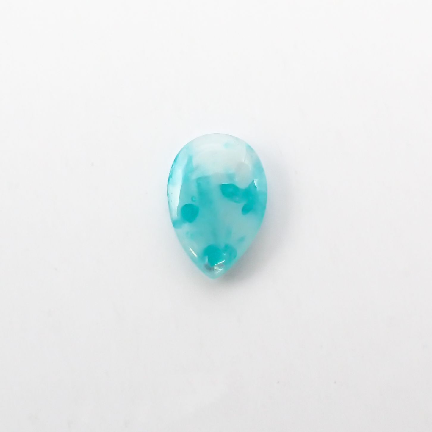 パライバトルマリンインクォーツ ブラジル産 ルース 2.71ct[210410805]12.6×8.7mm前後