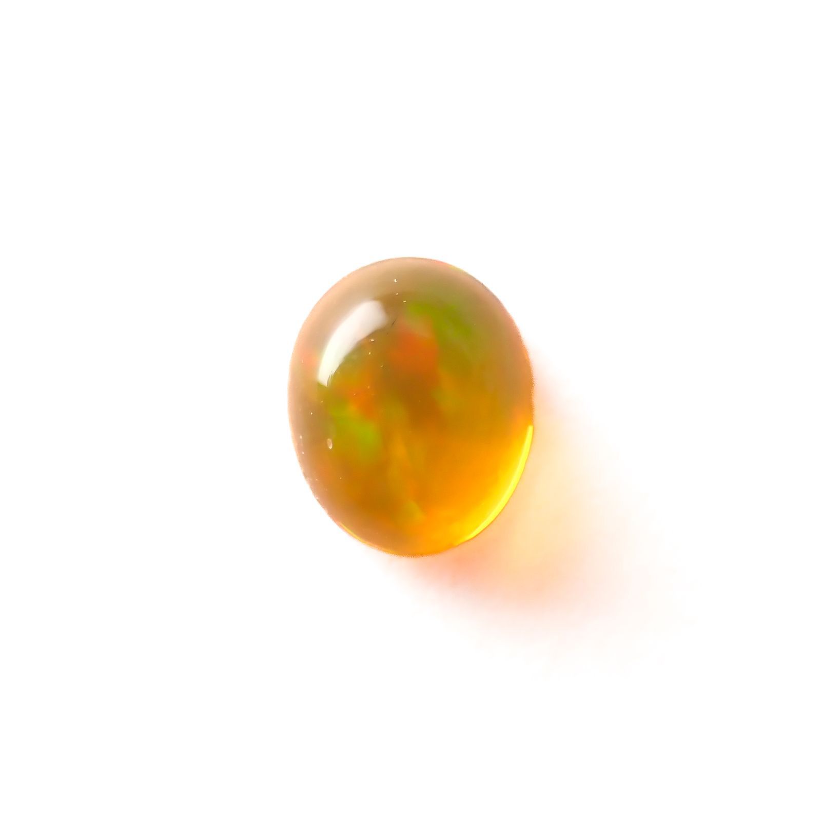 ファイヤーオパール メキシコ産 0.35ct[220917620]5.6x4.6mm前後