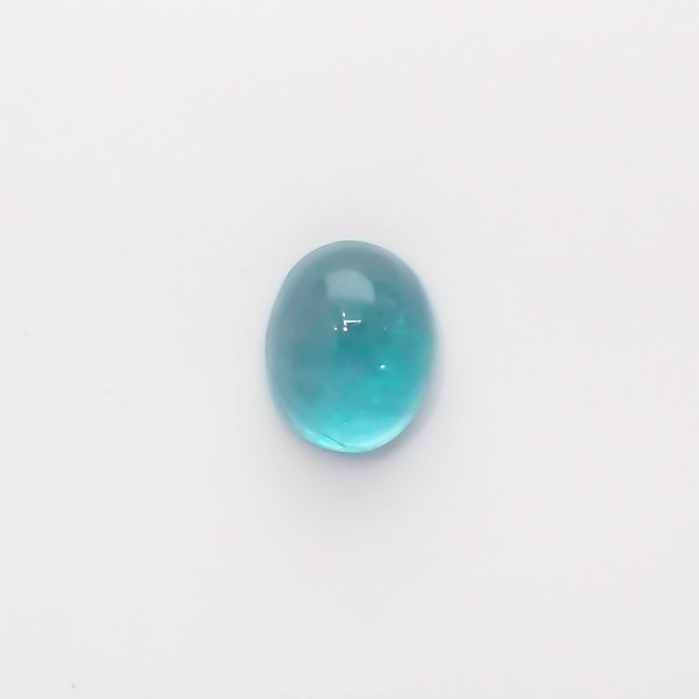 パライバトルマリン(宝石名トルマリン/別名パライバ・トルマリン) ブラジル産0.42ct 識別済[210712025]4.9×3.9mm前後