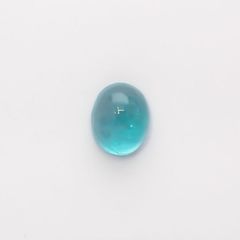 パライバトルマリン(宝石名トルマリン/別名パライバ・トルマリン) ブラジル産0.42ct 識別済[210712025]4.9×3.9mm前後