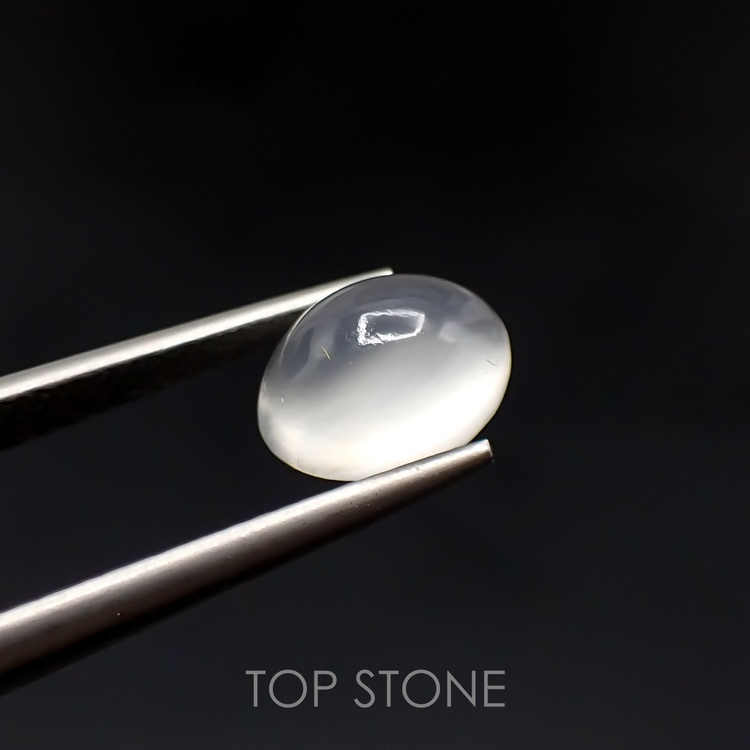 ムーンストーンキャッツアイ インド産 ルース 1.29ct[210611341]8×6mm前後