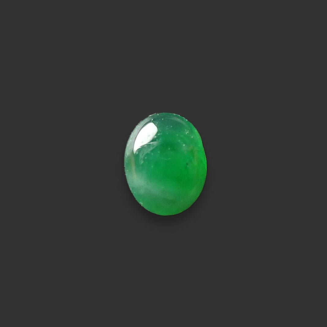 天然翡翠 濃緑色♥ ダイヤ1.07ct　10g　pt 鑑別付 天然翡翠(樹脂含浸なし) ダイヤモンドリング 5.21g 中央宝石研究