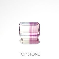 バイカラーフローライト 中国産 2.05ct[220917995]8x6mm前後