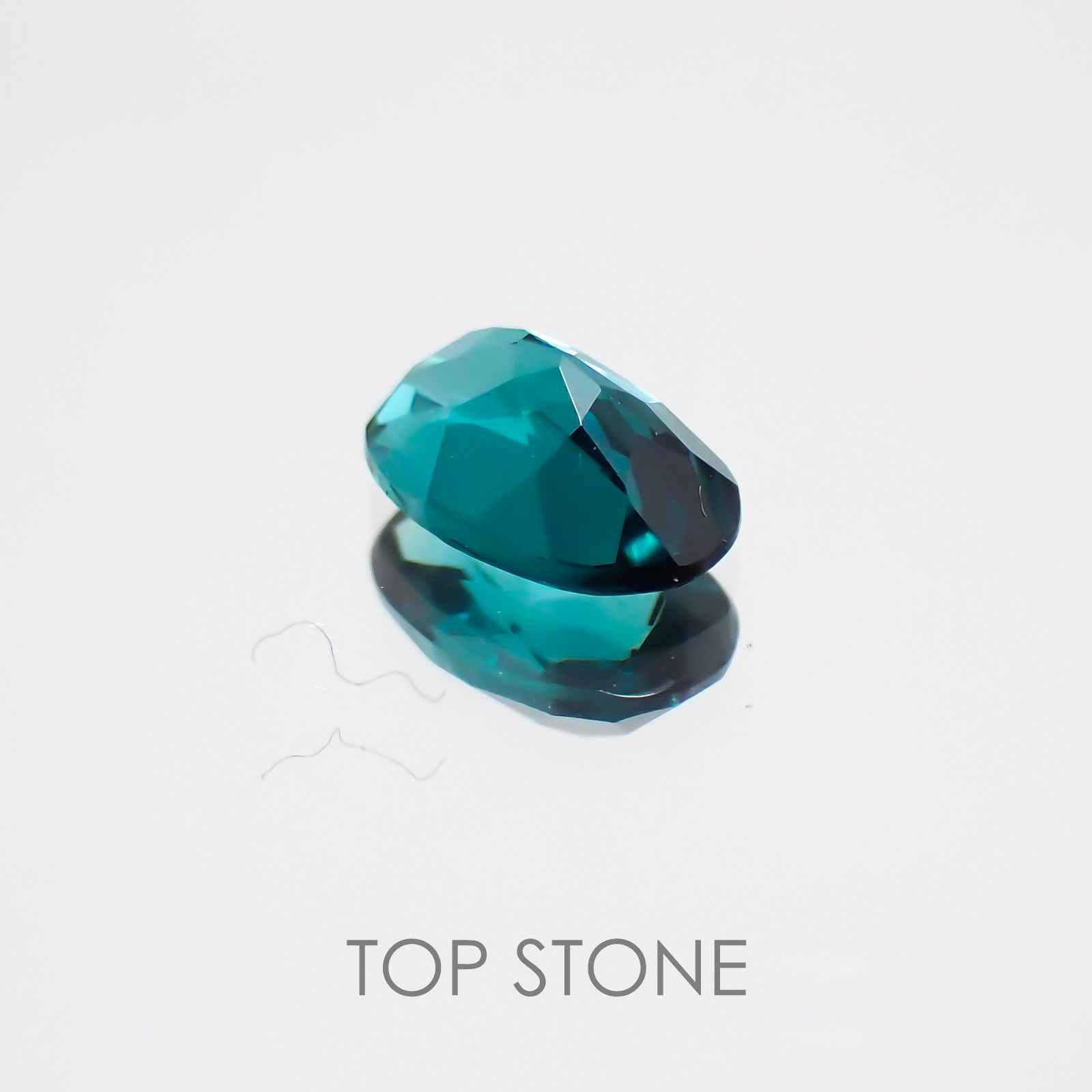 ブルートルマリン ブラジル産 ルース 0.46ct[21029721]6.1×4.1mm前後