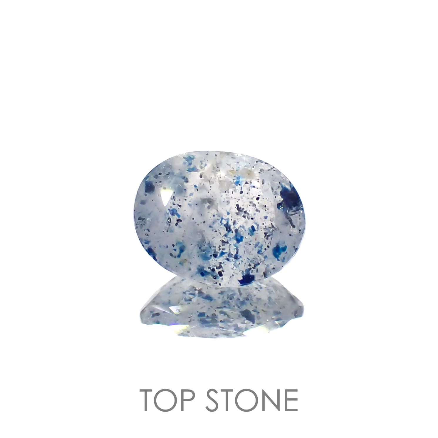 ラズライトインクォーツ アフガニスタン産 0.84ct[221219670]7.3x5.8mm前後