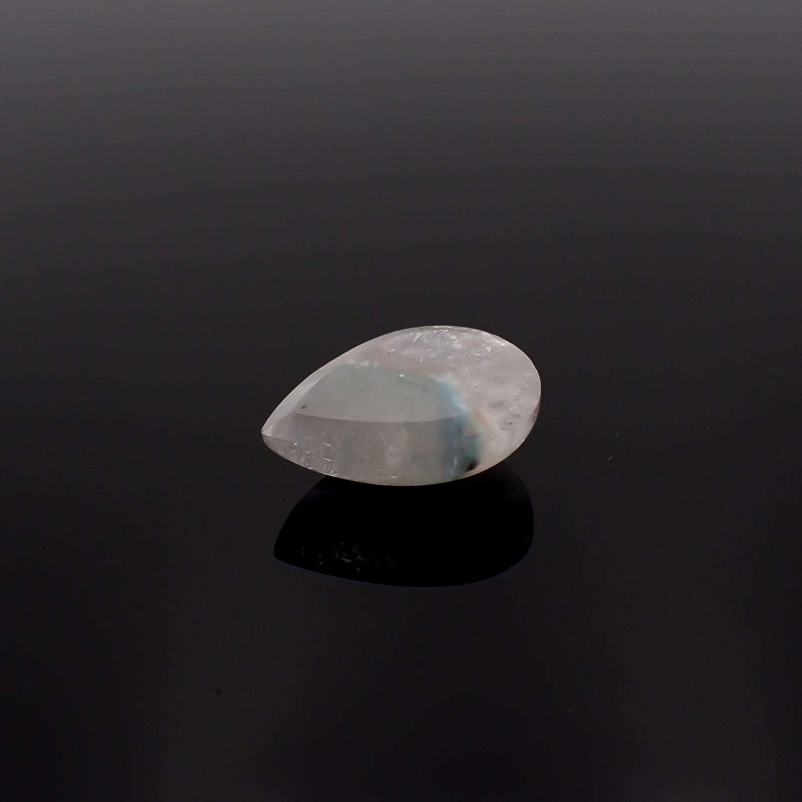 パライバクォーツ(宝石名ギラライト イン クォーツ)ブラジル産 15.78ct 識別済[231023956]20.5x15.6mm前後