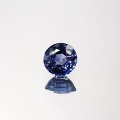 アイスブルーサファイア(宝石名サファイア)スリランカ/マダガスカル産 0.35ct 識別済[220515977]4.2x4.1mm前後