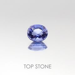 ハックマナイト(宝石名ハックマナイト) アフガニスタン産 0.32ct 識別済[20095864]5.2×4.3mm前後