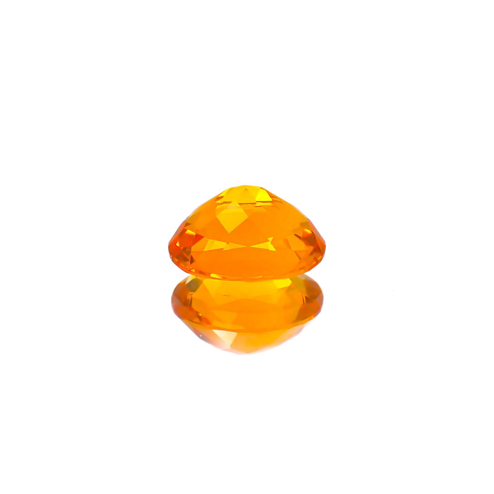 ファイヤーオパール メキシコ産 1.97ct[221018347]10.3x8.1mm前後