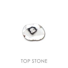 スライスカットダイヤモンド(宝石名ダイアモンド) 南アフリカ産 0.14ct 識別済[20106574]5.7×4.3mm前後