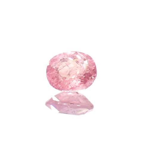 ペツォッタイト(ラズベリル)(宝石名ペツォッタイト)マダガスカル産 0.15ct 識別済[231023643]3.7x3.1mm前後