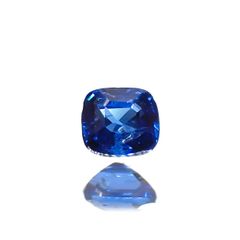 コバルトブルースピネル(宝石名コバルト ブルー・スピネル)ベトナム・ルクイエン産 0.046ct ソ付(彩珠)[221219525]2.1x1.9mm前後