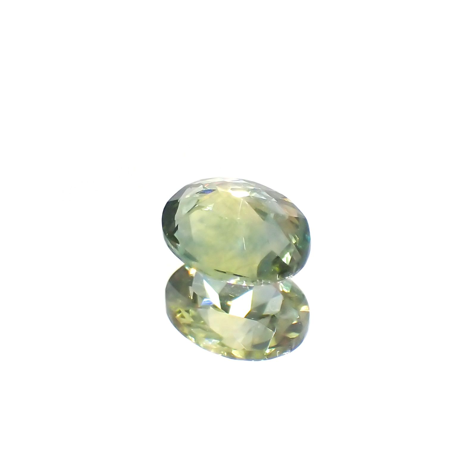 モンタナサファイア(宝石名サファイア)アメリカ・モンタナ州産 0.45ct 識別済[250114642]4.9x4mm前後